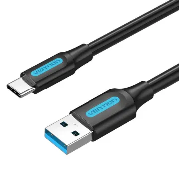 VENTION USB 2.0 A Male to C Male 3A Cable 1M White PVC Type (CTQWF) (VENCTQWF)