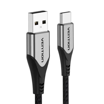 VENTION USB 2.0 A Male to C Male 3A Cable 3M Black (COKBI) (VENCOKBI)