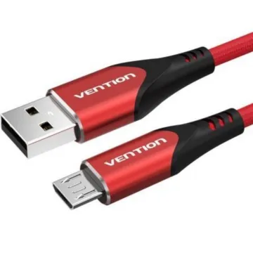 VENTION USB 2.0 A Male to C Male 3A Cable 2M Black (COKBH) (VENCOKBH)