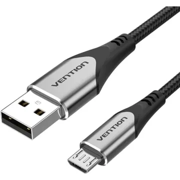 VENTION USB 2.0 A Male to C Male 3A Cable 0.5M Black (COKBD) (VENCOKBD)