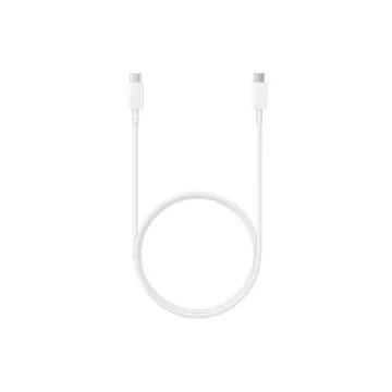 Samsung USB 2.0 Cable USB-C male - USB-C male Λευκό 1m (EP-DN975BWEGWW) (SAMEP-DN975BWEGWW)