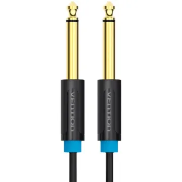 VENTION 3.5mm Male to 90° Male Audio Cable 0.5M Black Metal Type (BAKBD-T) (VENBAKBD-T)