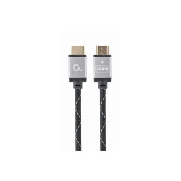 Cablexpert Cc- USB2b-amcm-2m-bw Premium USB-C 2.0 Cable (Am/cm) Metal Plugs, Braid, 2m, Black/white (CC-USB2B-AMCM-2M-BW) (GEMCC-USB2B-AMCM-2M-BW)