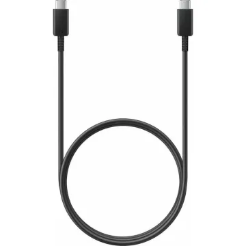 Samsung Regular USB 2.0 Cable USB-C male - USB-C male Μαύρο 1m (EP-DA705BBEGWW) (SAMEP-DA705BBEGWW)