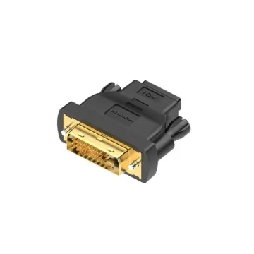 VENTION DVI Male to VGA Female Adapter Black (ECFB0) (VENECFB0)