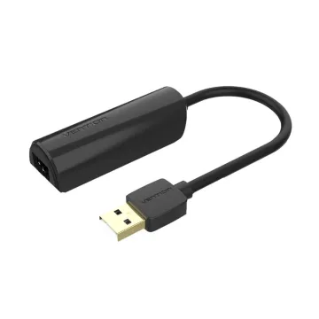 VENTION USB to DC 5.5mm Barrel Jack Power Cable 1M White Tuning Fork Type (CEYWF) (VENCEYWF)