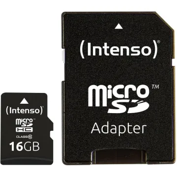 Intenso microSDHC Card 16GB Class 10 (3413470) (NSO3413470)