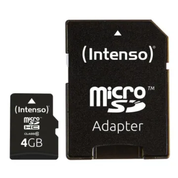 Intenso microSDHC Card 4GB Class 10 (3413450) (NSO3413450)