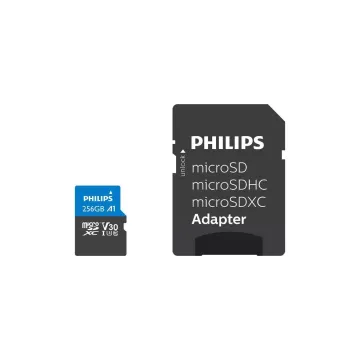 Philips Ultra Pro SDXC 256GB Class 10 U3 V30 A1 UHS-I (FM25SD65B/00) (PHIFM25SD65B-00)