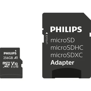Philips Ultra Pro microSDXC 256GB Class 10 U3 V30 UHS-I με αντάπτορα (FM25MP65B/00) (PHIFM25MP65B-00)
