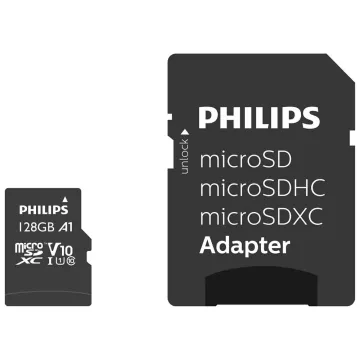 Philips Ultra Pro microSDXC 128GB Class 10 U3 V30 UHS-I με USB Reader (FM12MP65B/00) (PHIFM12MP65B-00)