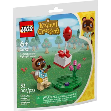 Lego Animal Crossing Tom Nook And Balloon Gift (Polybag) (30731) (LGO30731)
