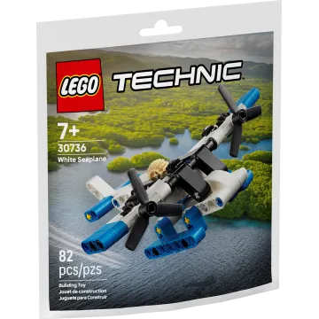 Lego Technic White Seaplane (Polybag) (30736) (LGO30736)