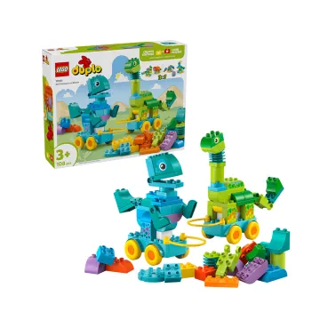 Lego Duplo Town Dinos on Wheels 3-in-1 Set (10451) (LGO10451)