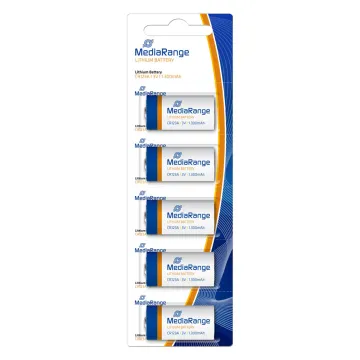 Μπαταρία Λιθίου MediaRange CR123A 3V (5 Pack) (MRBAT150)
