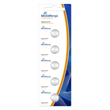 MediaRange Lithium Coin Cells CR1216|3V Pack 5 (MRBAT133)