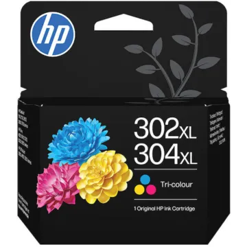 HP Μελάνι Inkjet No.302 / 304 Tricolor / Black 2-Pack (B82L1AE) (HPB82L1AE)