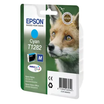 Epson Μελάνι Inkjet T1282 Cyan (C13T12824012) (EPST128240)