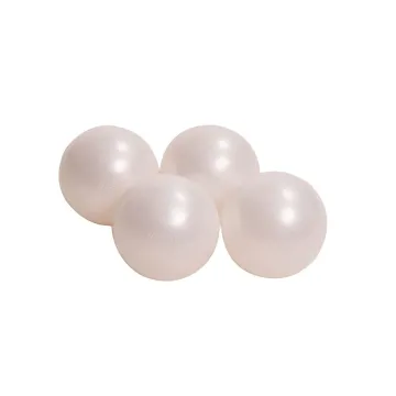 MeowBaby Plastic Balls White Pearl (50 pcs) (ZPPER000) (MEBZPPER000)
