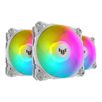ASUS TUF GAMING TF120 ARGB WHITE EDITION 3IN1 Air cooler 12 cm 3 pc(s) (90DA0033-B09030) (ASU90DA0033-B09030)