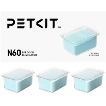 PETKIT Accessory - Pet Odor Eliminator N60 3 pcs for Purobot Ultra, Max Pro, Max Pro 2, Max 3, Max 3 Premium & Crystal Duo (P9224) (PTKP9224)