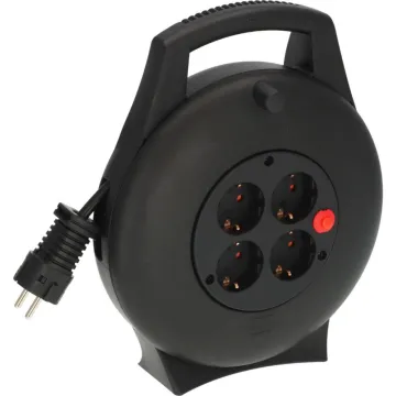 Brennenstuhl Quality plastic extension cable 10m black H05VV-F 3G1,5 (1165460) (BNN1165460)