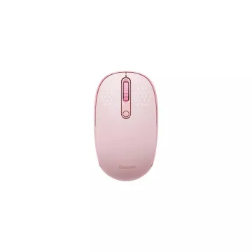 Baseus Wireless mouse F01B Tri-mode  2.4G BT5.0 1600 DPI (pink) (B01055503413-00) (BASB01055503413-00)