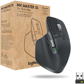 Logitech MX Master 3S for Business Mouse Black (910-006582) (LOGMXMASTER3SBK)