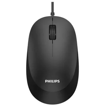 Philips 2000 Series Wired Mouse Optical 1200 DPI (SPK7207BL/00) (PHISPK7207BL00)