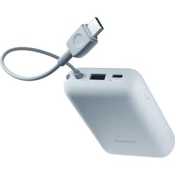 Xiaomi Power Bank 10000mAh Integrated Cable Ice Blue (BHR9073GL) (XIABHR9073GL)