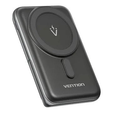 VENTION 10000mAh Magnetic Wireless Power Bank (USB-C + Wireless) 20W Black (FHNB0) (VENFHNB0)