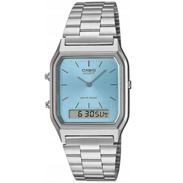 Casio Ρολόι με Γκρι Δερμάτινο Λουράκι (LTP-B165L-2BVEF) (CASLTP-B165L-2BVEF)