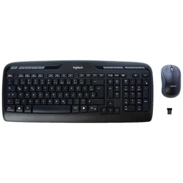 Logitech Desktop Combo MK330 Black QWERTZ (920-008533) (LOGMK330COMBOBK2)