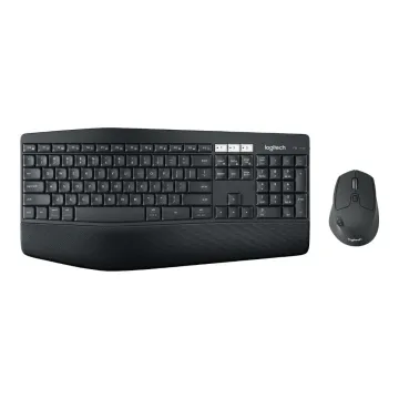 Logitech MK850 Keyboard & Mouse Set Black QWERTZ DE (920-008221) (LOGMK850BK)