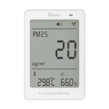 SONOFF AirGuard PM2.5 SAWF-07P WiFi LCD Οθόνη παρακολούθησης ποιότητας αέρα (SAWF-07P) (SONSAWF-07P)