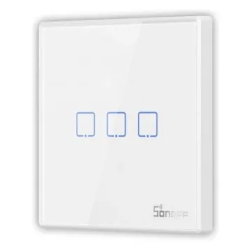 Sonoff wireless 433MHz smart wall switch T2EU3C-RF (3-channel) (M0802030011) (SONM0802030011)