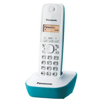 Ασύρματο Τηλέφωνο Panasonic KX-TG1611GRC White-Turquoise (KX-TG1611GRC) (PANKXTG1611GRC)