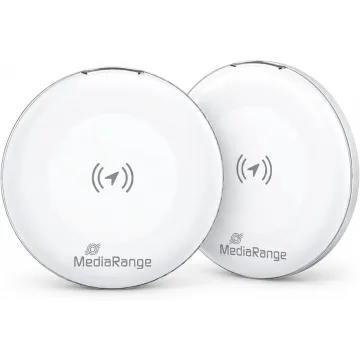 MediaRange Smart Tracker / Item Finder, suitable for Android and Apple devices, 2-Pack (MRMA140)