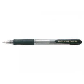 Pilot Στυλό Super Grip Medium 1.0mm Μαύρο (MPGP-10R-MB) (PILMPGP-10R-MB)