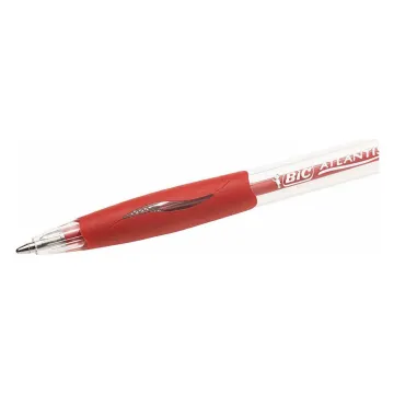 Bic Στυλό Ballpoint 1.0mm με Κόκκινο Mελάνι Atlantis Classic (887133) (BIC887133)