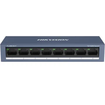 Hikvision 6 Port Unmanaged PoE Switch L2 Series (DS-3E0106P-E/M) (HKVDS-3E0106P-E-M)