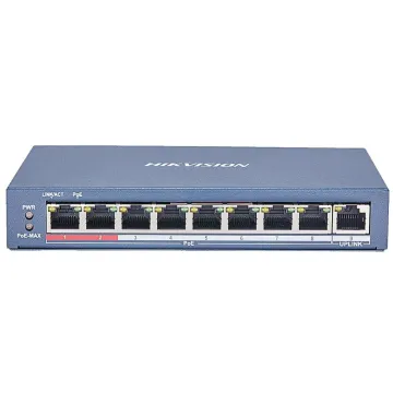 Hikvision 8 Port Unmanaged Switch L2 Series (DS-3E0508-E(B)) (HKVDS-3E0508-EB)
