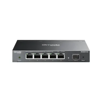 TP-Link Omada 5-Port 2.5GBASE-T Easy Managed Switch with 1 10GE SFP+ Slot (ES206X-M2) (TPES206X-M2)