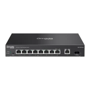 TP-Link Omada 8-Port 2.5G + 2-Port 10G Easy Managed Switch with 8-Port PoE++ (ES210XPP-M2) (TPES210XPP-M2)
