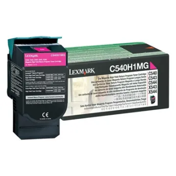 LEXMARK C54x/X543 HC MAGENTA TNR (2k) (C540H1M) (LEXC540H1M)