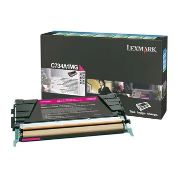 LEXMARK C73x/X73x MAGENTA TONER (6k) (C734A1M) (LEXC734A1M)