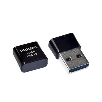 Philips Moon 128GB USB 3.1 Stick Ασημί (FM12FD165B/00) (PHIFM12FD165B-00)