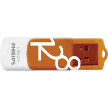 Philips Snow 128GB USB 3.0 Stick Πορτοκαλί (FM12FD75B/00) (PHIFM12FD75B-00)