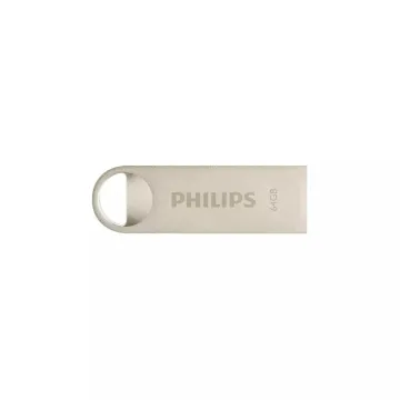 Philips Moon 64GB USB 3.1 Stick Ασημί (FM64FD165B/00) (PHIFM64FD165B-00)
