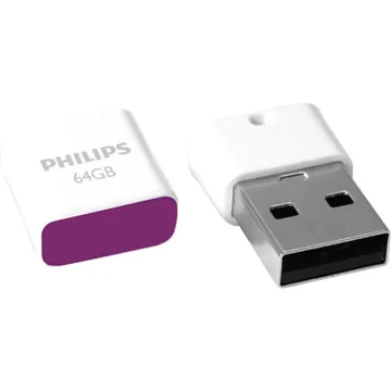 Philips Pico 64GB USB 3.0 Stick Μαύρο (FM64FD90B/00) (PHIFM64FD90B-00)